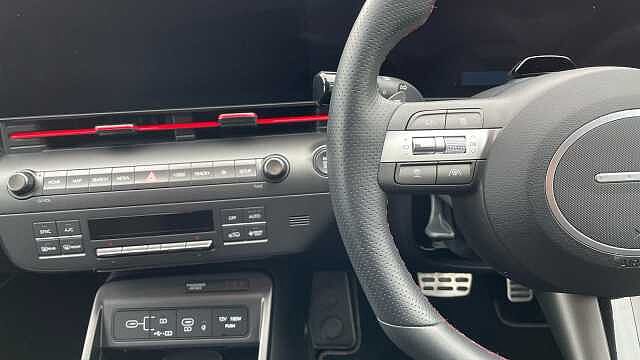 Hyundai KONA 1.6 h-GDi N Line SUV 5dr Petrol Hybrid DCT Euro 6 (s/s) (129 ps) Cyber Grey (2TR)