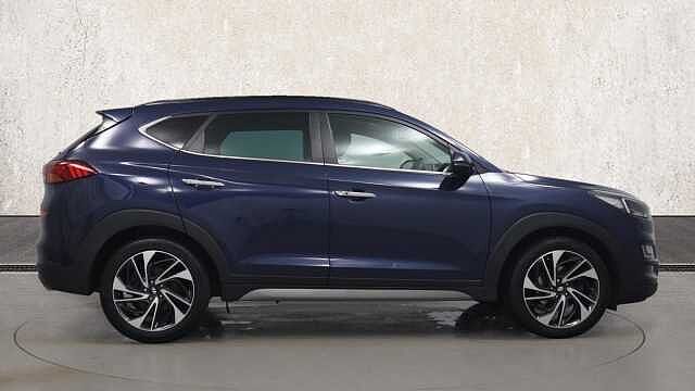 Hyundai TUCSON 1.6 T-GDi Premium SE SUV 5dr Petrol DCT Euro 6 (s/s) (177 ps) Blue