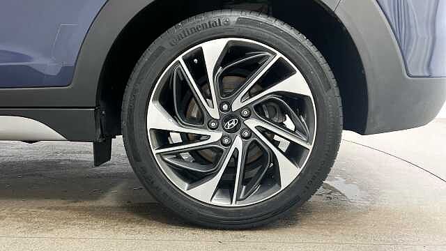 Hyundai TUCSON 1.6 T-GDi Premium SE SUV 5dr Petrol DCT Euro 6 (s/s) (177 ps) Blue