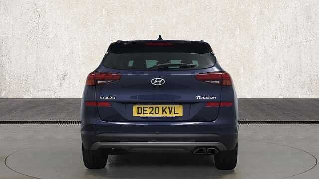 Hyundai TUCSON 1.6 T-GDi Premium SE SUV 5dr Petrol DCT Euro 6 (s/s) (177 ps) Blue
