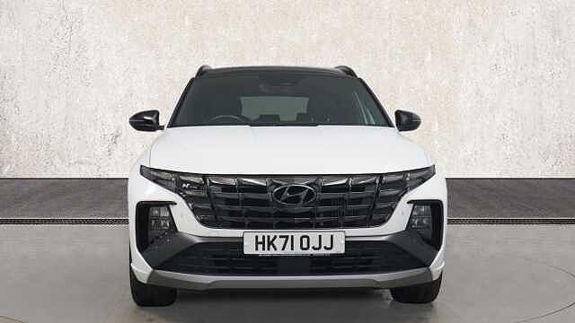 Hyundai TUCSON 1.6 T-GDi N Line S SUV 5dr Petrol Manual Euro 6 (s/s) (150 ps) White