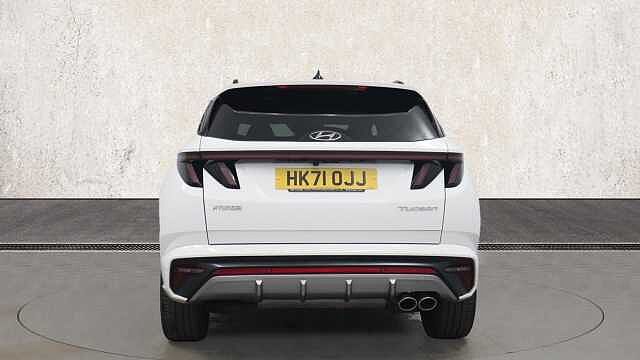 Hyundai TUCSON 1.6 T-GDi N Line S SUV 5dr Petrol Manual Euro 6 (s/s) (150 ps) White