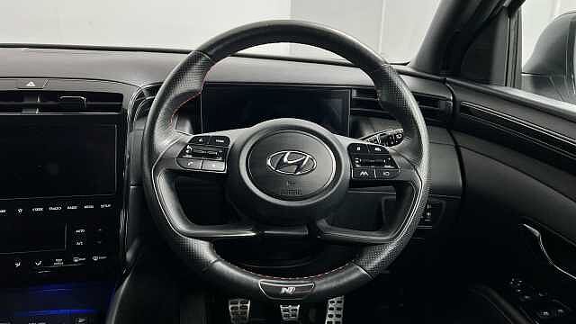 Hyundai TUCSON 1.6 T-GDi N Line S SUV 5dr Petrol Manual Euro 6 (s/s) (150 ps) White