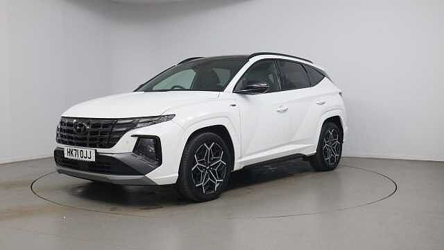 Hyundai TUCSON 1.6 T-GDi N Line S SUV 5dr Petrol Manual Euro 6 (s/s) (150 ps) White