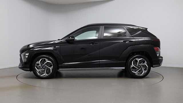 Hyundai KONA 1.6 T-GDi N Line S SUV 5dr Petrol Manual Euro 6 (s/s) (198 ps) Black