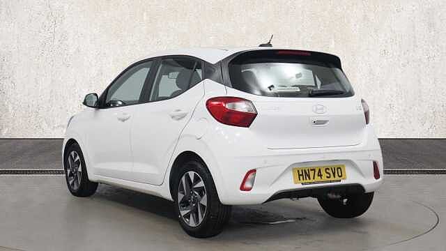 Hyundai I10 1.0 Advance Hatchback 5dr Petrol Auto Euro 6 (s/s) (63 ps) White
