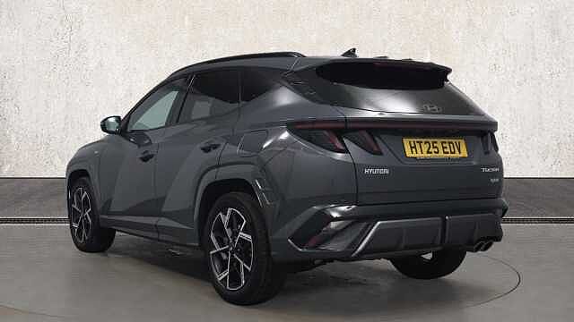 Hyundai TUCSON 1.6 T-GDi N Line S SUV 5dr Petrol Hybrid Auto 4WD Euro 6 (s/s) (215 ps) ECOTRONIC GREY