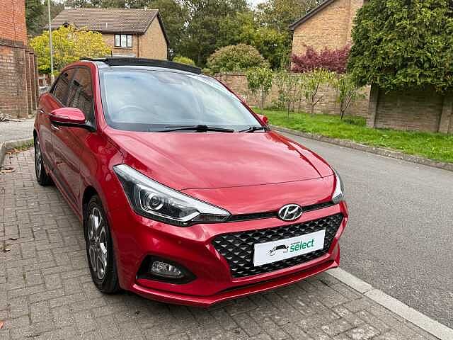 Hyundai I20 1.0 T-GDi Premium SE Nav Hatchback 5dr Petrol Manual Euro 6 (s/s) (120 ps) Red