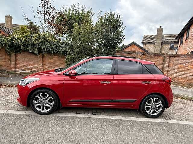 Hyundai I20 1.0 T-GDi Premium SE Nav Hatchback 5dr Petrol Manual Euro 6 (s/s) (120 ps) Red