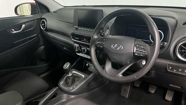 Hyundai KONA 1.0 T-GDi MHEV SE Connect SUV 5dr Petrol Hybrid Manual Euro 6 (s/s) (120 ps) Red