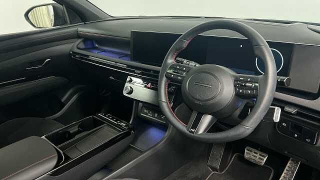 Hyundai TUCSON 1.6 T-GDi MHEV N Line S SUV 5dr Petrol Hybrid DCT Euro 6 (s/s) (160 ps) Black
