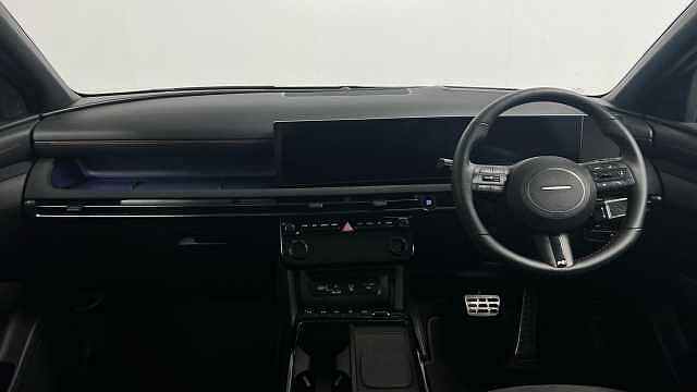Hyundai TUCSON 1.6 T-GDi MHEV N Line S SUV 5dr Petrol Hybrid DCT Euro 6 (s/s) (160 ps) Black