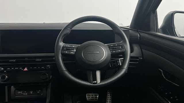 Hyundai TUCSON 1.6 T-GDi MHEV N Line S SUV 5dr Petrol Hybrid DCT Euro 6 (s/s) (160 ps) Black
