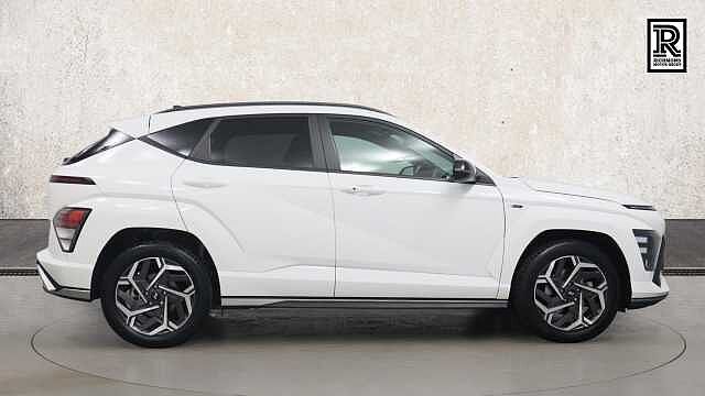 Hyundai KONA 1.6 h-GDi N Line SUV 5dr Petrol Hybrid DCT Euro 6 (s/s) (141 ps) White