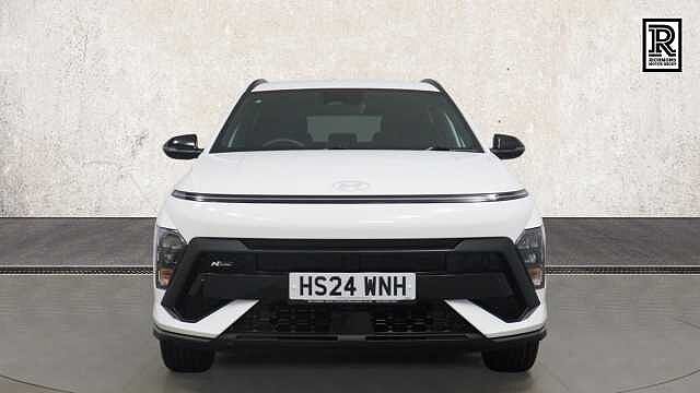 Hyundai KONA 1.6 h-GDi N Line SUV 5dr Petrol Hybrid DCT Euro 6 (s/s) (141 ps) White