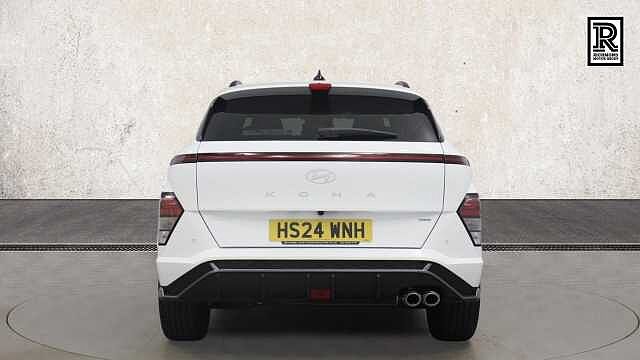 Hyundai KONA 1.6 h-GDi N Line SUV 5dr Petrol Hybrid DCT Euro 6 (s/s) (141 ps) White