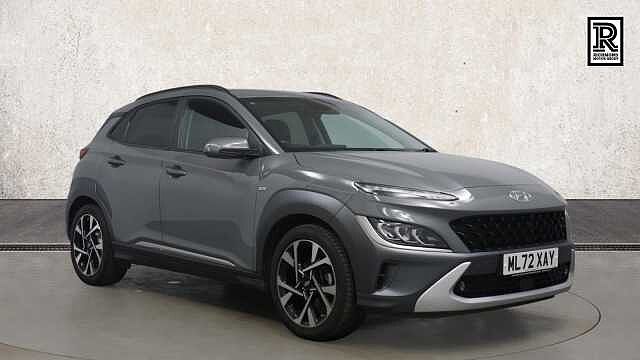 Hyundai KONA 1.0 T-GDi MHEV Ultimate SUV 5dr Petrol Hybrid Manual Euro 6 (s/s) (120 ps) Grey