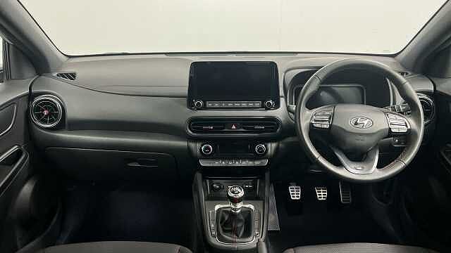 Hyundai KONA 1.0 T-GDi MHEV N Line SUV 5dr Petrol Hybrid Manual Euro 6 (s/s) (120 ps) Cyber Grey