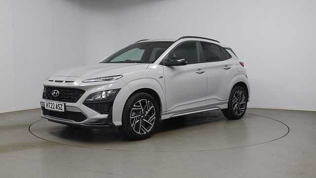 Hyundai KONA 1.0 T-GDi MHEV N Line SUV 5dr Petrol Hybrid Manual Euro 6 (s/s) (120 ps) Cyber Grey