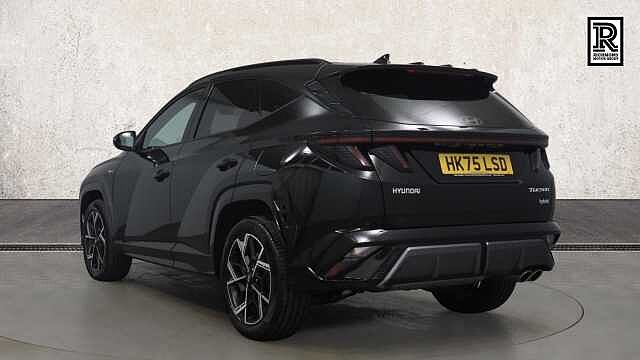 Hyundai TUCSON 1.6T N Line SUV 5dr Petrol Hybrid Auto Euro 6 (s/s) (239 ps) BLACK