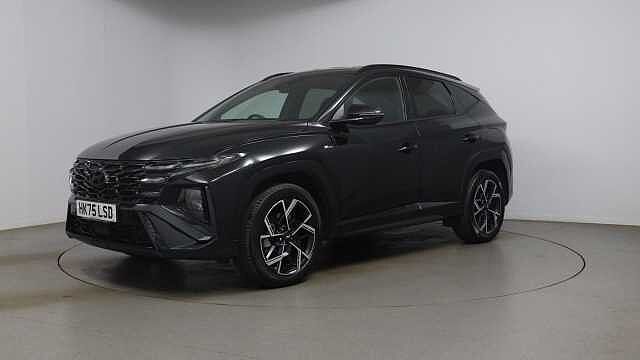Hyundai TUCSON 1.6T N Line SUV 5dr Petrol Hybrid Auto Euro 6 (s/s) (239 ps) BLACK