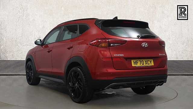 Hyundai TUCSON 1.6 T-GDi N Line SUV 5dr Petrol Manual Euro 6 (s/s) (177 ps) Red