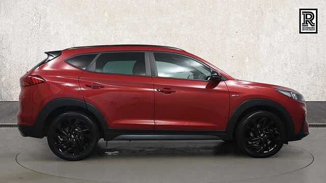 Hyundai TUCSON 1.6 T-GDi N Line SUV 5dr Petrol Manual Euro 6 (s/s) (177 ps) Red