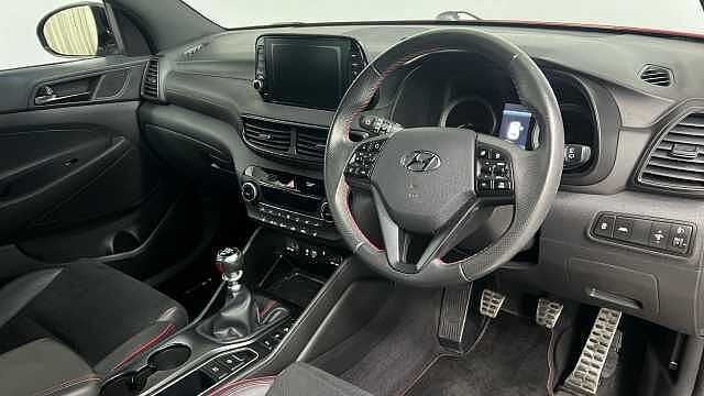 Hyundai TUCSON 1.6 T-GDi N Line SUV 5dr Petrol Manual Euro 6 (s/s) (177 ps) Red
