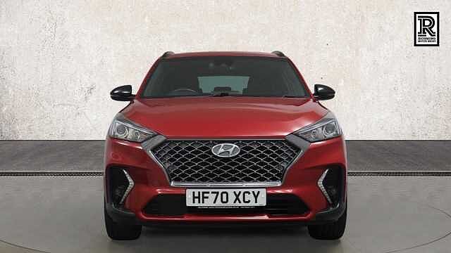Hyundai TUCSON 1.6 T-GDi N Line SUV 5dr Petrol Manual Euro 6 (s/s) (177 ps) Red
