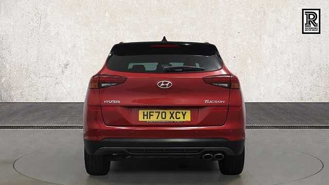 Hyundai TUCSON 1.6 T-GDi N Line SUV 5dr Petrol Manual Euro 6 (s/s) (177 ps) Red