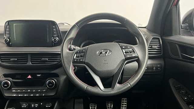 Hyundai TUCSON 1.6 T-GDi N Line SUV 5dr Petrol Manual Euro 6 (s/s) (177 ps) Red