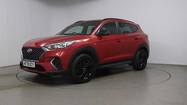 Hyundai TUCSON 1.6 T-GDi N Line SUV 5dr Petrol Manual Euro 6 (s/s) (177 ps) Red