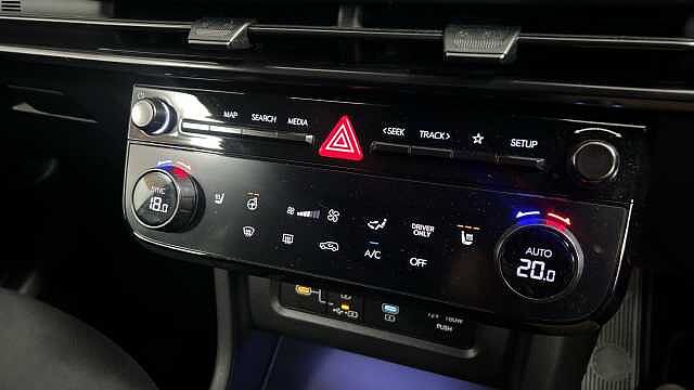 Hyundai TUCSON 1.6 T-GDi N Line SUV 5dr Petrol Hybrid Auto Euro 6 (s/s) (215 ps) ATLAS WHITE