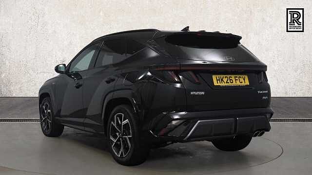 Hyundai TUCSON 1.6 T-GDi 13.8kWh N Line Edition SUV 5dr Petrol Plug-in Hybrid Auto Euro 6 (s/s) ABYSS BLACK