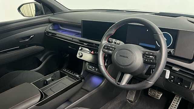 Hyundai TUCSON 1.6 T-GDi 13.8kWh N Line Edition SUV 5dr Petrol Plug-in Hybrid Auto Euro 6 (s/s) ABYSS BLACK