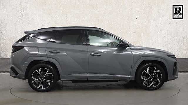 Hyundai TUCSON 1.6 T-GDi 13.8kWh N Line Edition SUV 5dr Petrol Plug-in Hybrid Auto Euro 6 (s/s) SHADOW GREY