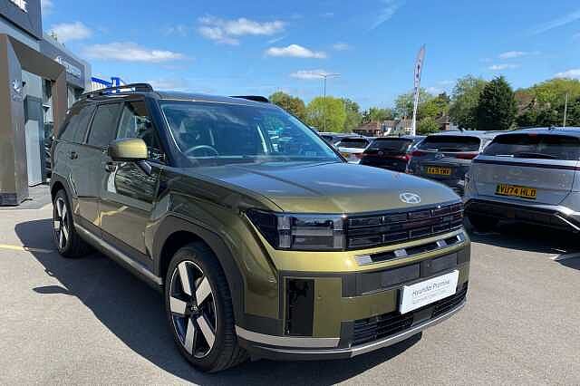 Hyundai SANTA FE ESTATE 1.6 TGDi Plug-in Hybrid Ultimate 5dr 4WD Auto Olive Green