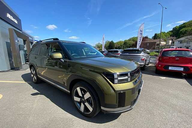 Hyundai SANTA FE ESTATE 1.6 TGDi Plug-in Hybrid Ultimate 5dr 4WD Auto Olive Green