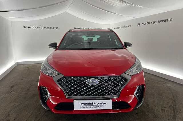Hyundai TUCSON 1.6 CRDi 48V MHD 136 N Line 5dr 2WD DCT Red