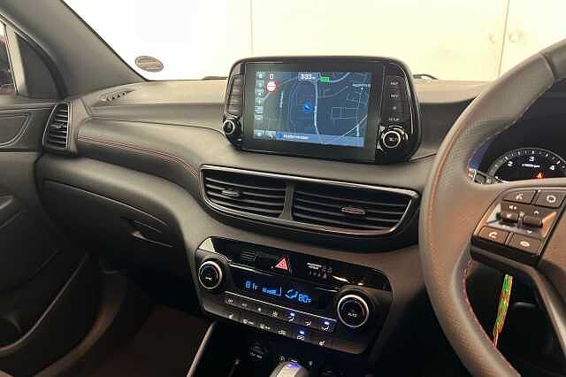 Hyundai TUCSON 1.6 CRDi 48V MHD 136 N Line 5dr 2WD DCT Red