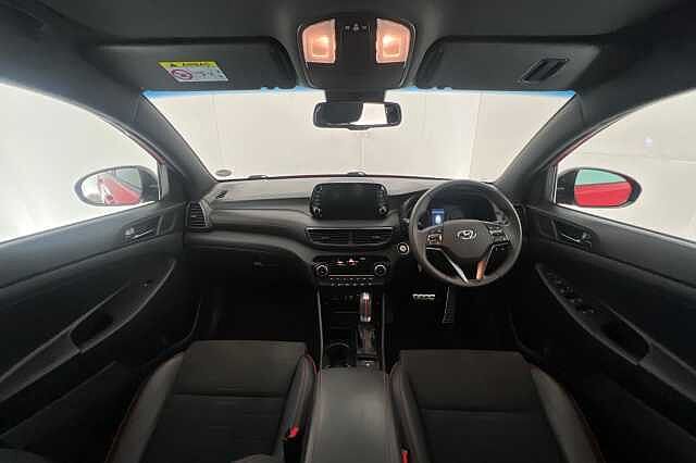Hyundai TUCSON 1.6 CRDi 48V MHD 136 N Line 5dr 2WD DCT Red