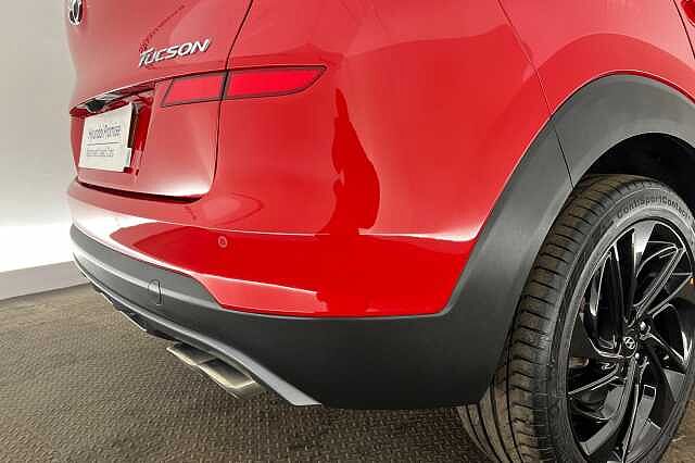 Hyundai TUCSON 1.6 CRDi 48V MHD 136 N Line 5dr 2WD DCT Red