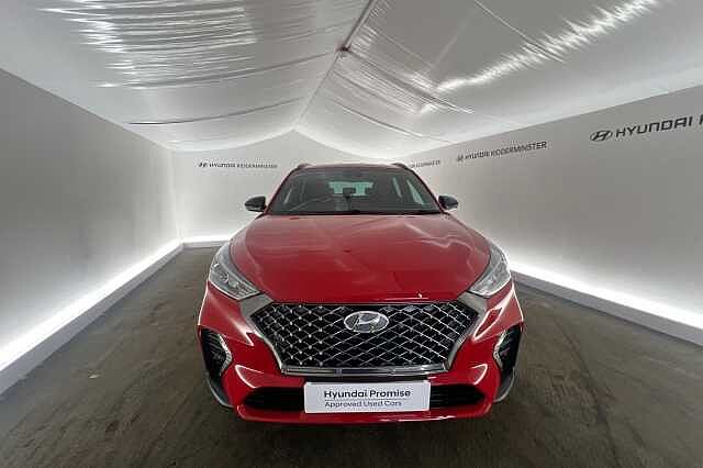 Hyundai TUCSON 1.6 CRDi 48V MHD 136 N Line 5dr 2WD DCT Red