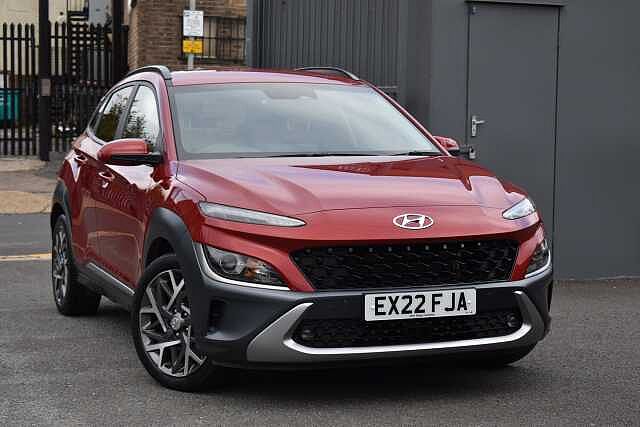 Hyundai KONA 1.6 GDi Hybrid Premium 5dr DCT Red