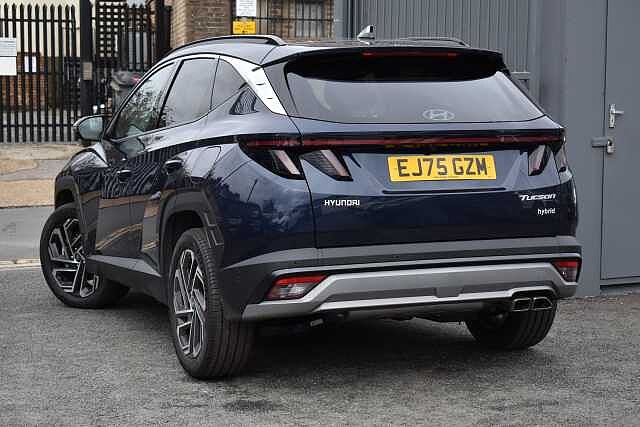 Hyundai TUCSON 1.6T Hybrid Ultimate 5dr Auto Blue