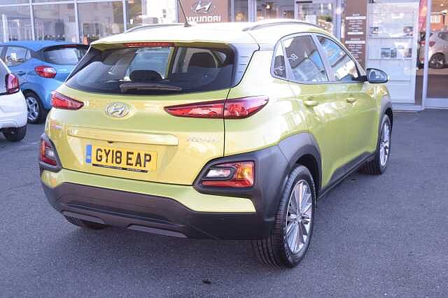 Hyundai KONA SUV 1.0 T-GDi (120ps) SE 2WD Yellow