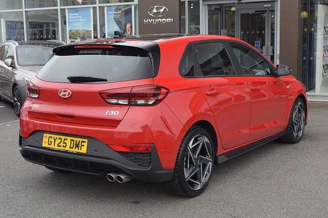 Hyundai I30 1.5T GDi 48v Hybrid N Line S 5dr DCT Red