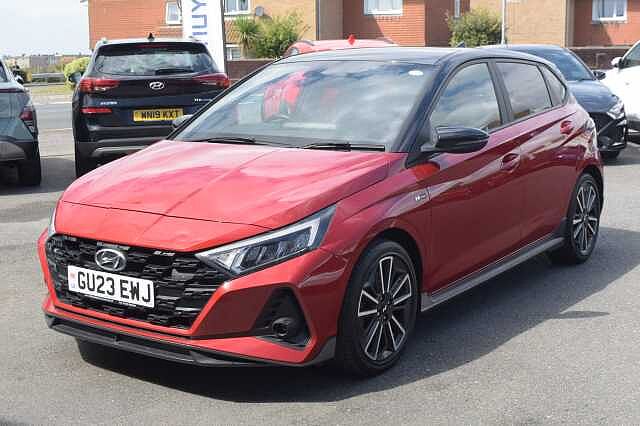 Hyundai I20 1.0T GDi 48V MHD 120 N Line 5dr Red