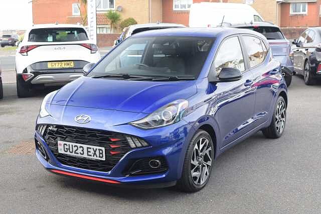 Hyundai I10 1.0 T-GDi N Line 5dr Blue