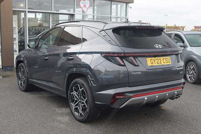 Hyundai TUCSON 1.6 TGDi Hybrid 230 N Line 5dr 2WD Auto Grey